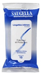 Saugella Dermoliquid 15 Intimpflegetücher Saugella Dermoliquid 15 Intimpflegetücher