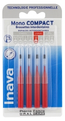 Inava Mono Compact 4 Brossettes Interdentaires Inava Mono Compact 4 Brossettes Interdentaires