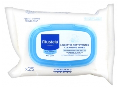 Mustela Toallitas Limpiadoras Piel Normal Formato Viaje 25 Toallitas Mustela Toallitas Limpiadoras Piel Normal Formato Viaje 25 Toallitas