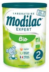 Modilac Expert Bio 2 de 6 Mois à 1 An 800 g Modilac Expert Bio 2 de 6 Mois à 1 An 800 g