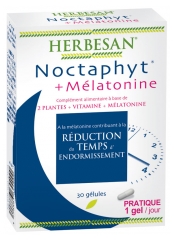 Herbesan Noctaphyt + Mélatonine 30 Gélules Herbesan Noctaphyt + Mélatonine 30 Gélules