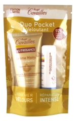 Rogé Cavaillès Duo Pocket Veloutant Veloutant Handcreme 30 ml + Lippenbalsam 5,5 ml Rogé Cavaillès Duo Pocket Veloutant Veloutant Handcreme 30 ml + Lippenbalsam 5,5 ml