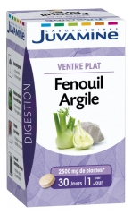 Juvamine Ventre Plat Fenouil Argile 30 Comprimés Juvamine Ventre Plat Fenouil Argile 30 Comprimés