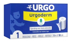 Urgo Urgoderm Sparadrap Non Tissé Extensible 5 m x 10 cm Urgo Urgoderm Sparadrap Non Tissé Extensible 5 m x 10 cm