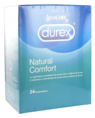 Durex Natural Comfort 24 Préservatifs Durex Natural Comfort 24 Préservatifs