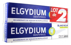 Elgydium Dentifrice Blancheur Citron Lot de 2 x 75 ml Elgydium Dentifrice Blancheur Citron Lot de 2 x 75 ml