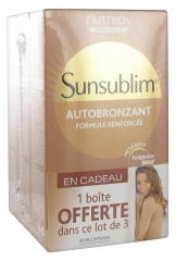 Nutreov Sunsublim Autobronzant Lot de 3 x 28 Capsules Nutreov Sunsublim Autobronzant Lot de 3 x 28 Capsules