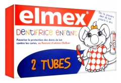 Elmex Dentifrice Enfant Lot de 2 x 50 ml Elmex Dentifrice Enfant Lot de 2 x 50 ml