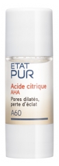 Etat Pur Pure Active A60 Citric Acid - AHA 15ml Etat Pur Pure Active A60 Citric Acid - AHA 15ml