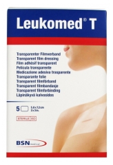 BSN medical Leukomed T 5 Films Adhésifs Transparents Petit Format BSN medical Leukomed T 5 Films Adhésifs Transparents Petit Format