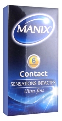 Manix Contact 6 Préservatifs Manix Contact 6 Préservatifs