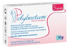 Effik Polybactum Ovule Vaginal 3 Ovules Effik Polybactum Ovule Vaginal 3 Ovules