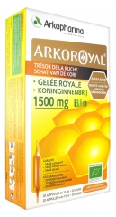 Arkopharma Arko Royal Organic Royal Jelly 1500mg 20 x 15ml