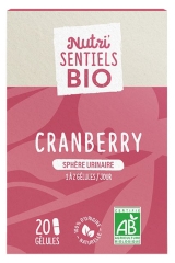 Nutrisanté Nutri'SENTIELS BIO Cranberry Urinary Sphere 20 Capsules Nutrisanté Nutri'SENTIELS BIO Cranberry Urinary Sphere 20 Capsules