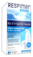 Laboratoire de la Mer Respimer NetiFlow Nasal Irrigation Kit 1 Device + 6 Sachets Laboratoire de la Mer Respimer NetiFlow Nasal Irrigation Kit 1 Device + 6 Sachets