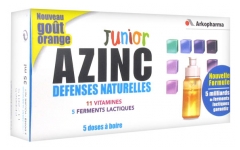 Arkopharma Azinc Natural Defenses Junior 5 Doses