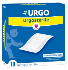 Urgo Sterile Sterile Klebebinde 7 x 10 cm 10 Pflaster Urgo Sterile Sterile Klebebinde 7 x 10 cm 10 Pflaster