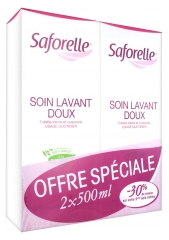 Saforelle Soin Lavant Doux Lot de 2 x 500 ml Saforelle Soin Lavant Doux Lot de 2 x 500 ml