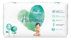 Pampers Harmonie 46 Couches Taille 3 (6-10 Kg) Pampers Harmonie 46 Couches Taille 3 (6-10 Kg)