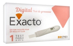 Biosynex Exacto Digital 1 Pregnancy Test Biosynex Exacto Digital 1 Pregnancy Test