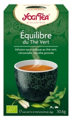 Yogi Tea Équilibre du Thé Vert 17 Sachets Yogi Tea Équilibre du Thé Vert 17 Sachets