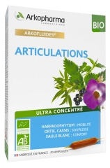 Arkopharma Arkofluides Articulations Bio 20 Ampoules Arkopharma Arkofluides Articulations Bio 20 Ampoules
