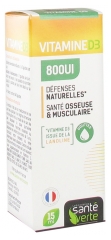 Santé Verte Vitamina D3 800UI 15 ml Santé Verte Vitamina D3 800UI 15 ml