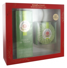 Roger & Gallet Box Feuille de Figuier Wohltuendes Duftwasser 100 ml + Duftseife 100 g Frei Roger & Gallet Box Feuille de Figuier Wohltuendes Duftwasser 100 ml + Duftseife 100 g Frei