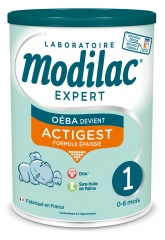 Modilac Expert Actigest 1 De 0 à 6 Mois 800 g Modilac Expert Actigest 1 De 0 à 6 Mois 800 g