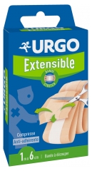 Urgo Ausdehnbare Pflaster Komfort 1m x 6 cm Urgo Ausdehnbare Pflaster Komfort 1m x 6 cm