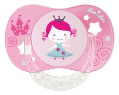Luc et Léa Silicon Soother Symmetrical with Ring + 6 Months Luc et Léa Silicon Soother Symmetrical with Ring + 6 Months