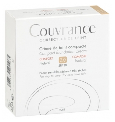 Avène Couvrance Compact Foundation Cream For Dry o Very Dry Sensitive Skin 10g Avène Couvrance Compact Foundation Cream For Dry o Very Dry Sensitive Skin 10g