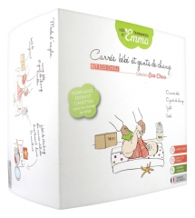 Les Tendances d'Emma Collection Eco Chou Kit Carrés Bébé et Gants de Change Bambou Colorés Les Tendances d'Emma Collection Eco Chou Kit Carrés Bébé et Gants de Change Bambou Colorés