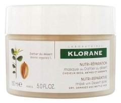 Klorane Mascarilla Nutritiva y Reparadora con Dátil del Desierto 150 ml Klorane Mascarilla Nutritiva y Reparadora con Dátil del Desierto 150 ml