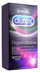 Durex Orgasm'Intense 10 Préservatifs Durex Orgasm'Intense 10 Préservatifs