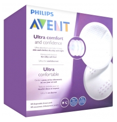Avent Coussinets d'Allaitement Jetables Jour et Nuit x 60 Avent Coussinets d'Allaitement Jetables Jour et Nuit x 60