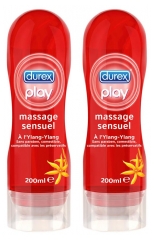 Durex Play Massage Sensual with Ylang Ylang 2 x 200ml Durex Play Massage Sensual with Ylang Ylang 2 x 200ml