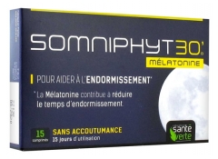 Santé Verte Somniphyt 30 Melatonin 15 Tablets Santé Verte Somniphyt 30 Melatonin 15 Tablets