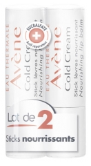 Avène Cold Cream Stick Lèvres Lot de 2 x 4 g Avène Cold Cream Stick Lèvres Lot de 2 x 4 g