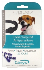 Canys Collare Repellente per Insetti per Cani e Cuccioli 1 Collare