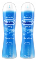 Durex Play Gel Lubrifiant Sensitive Lot de 2 x 50 ml Durex Play Gel Lubrifiant Sensitive Lot de 2 x 50 ml