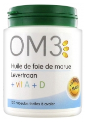 OM3 Huile de Foie de Morue 120 Capsules OM3 Huile de Foie de Morue 120 Capsules
