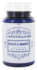 Les Préparations de l'Apothicaire Vitalité & Immunité 60 Gélules Les Préparations de l'Apothicaire Vitalité & Immunité 60 Gélules