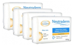 Neutraderm Savon Doux Surgras Dermo-Protecteur Lot de 4 x 150 g