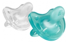 Chicco Physio Soft 2 Silicone Orthodontic Physio Soothers 6-12 Months Chicco Physio Soft 2 Silicone Orthodontic Physio Soothers 6-12 Months