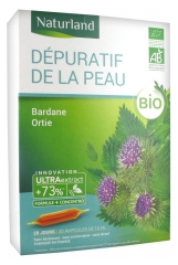 Naturland Dépuratif de la Peau Bio 20 Ampoules Buvables de 10 ml Naturland Dépuratif de la Peau Bio 20 Ampoules Buvables de 10 ml