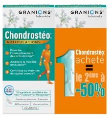 Granions Chondrostéo Articulations Lot de 2 x 120 Comprimés Granions Chondrostéo Articulations Lot de 2 x 120 Comprimés