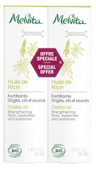 Melvita Huile de Ricin Bio Lot de 2 x 50 ml Melvita Huile de Ricin Bio Lot de 2 x 50 ml