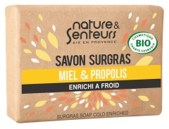 Nature & Senteurs Savon Surgras Miel et Propolis Enrichi à Froid 100 g Nature & Senteurs Savon Surgras Miel et Propolis Enrichi à Froid 100 g