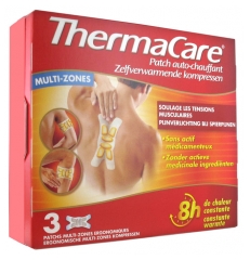 ThermaCare Patch Selbsterwärmend 8h Multi-Zonen 3 Patchs ThermaCare Patch Selbsterwärmend 8h Multi-Zonen 3 Patchs